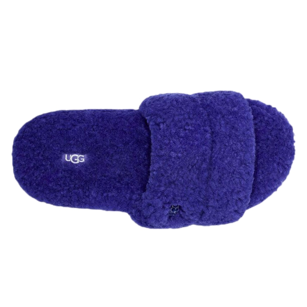 UGG Australia Cobalt Blue Shearling Cozetta Slides WOMEN SIZE 9 - Picture 4 of 15